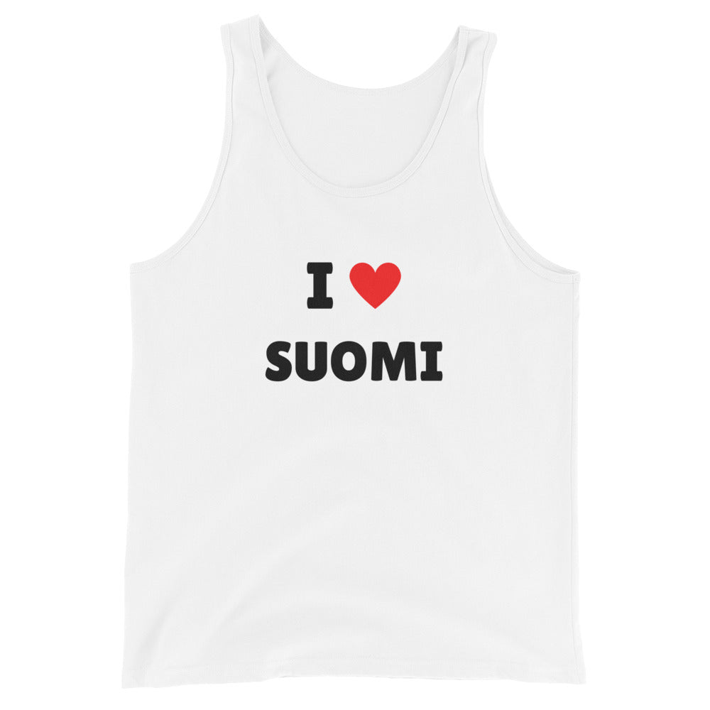 I love Suomi Hihaton paita