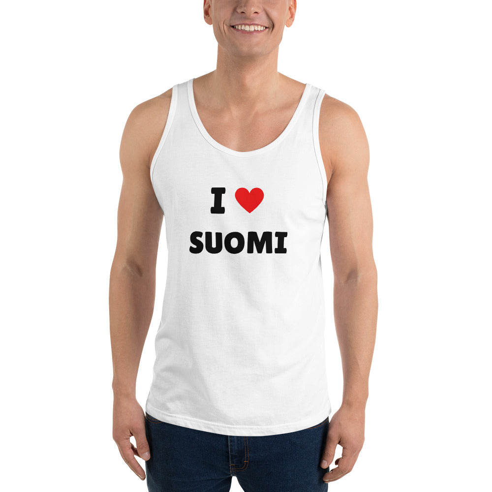 I love Suomi Hihaton paita