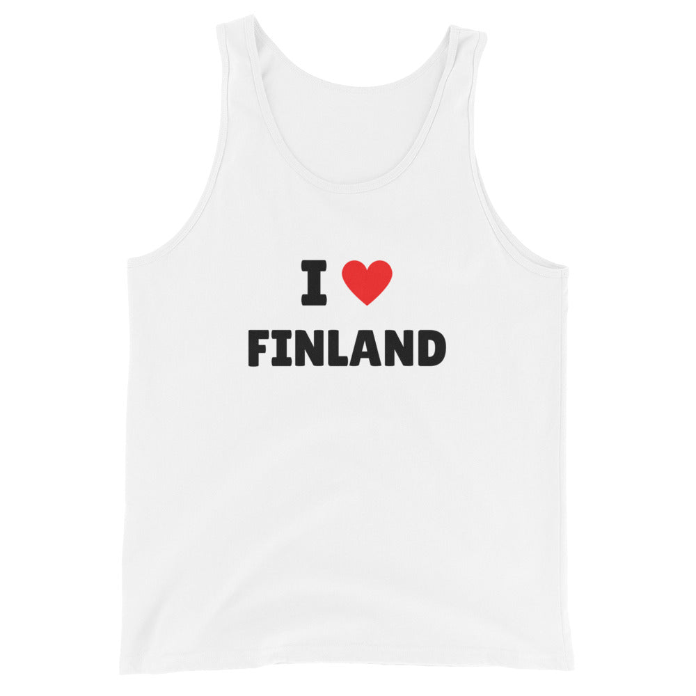 I love Finland Hihaton paita