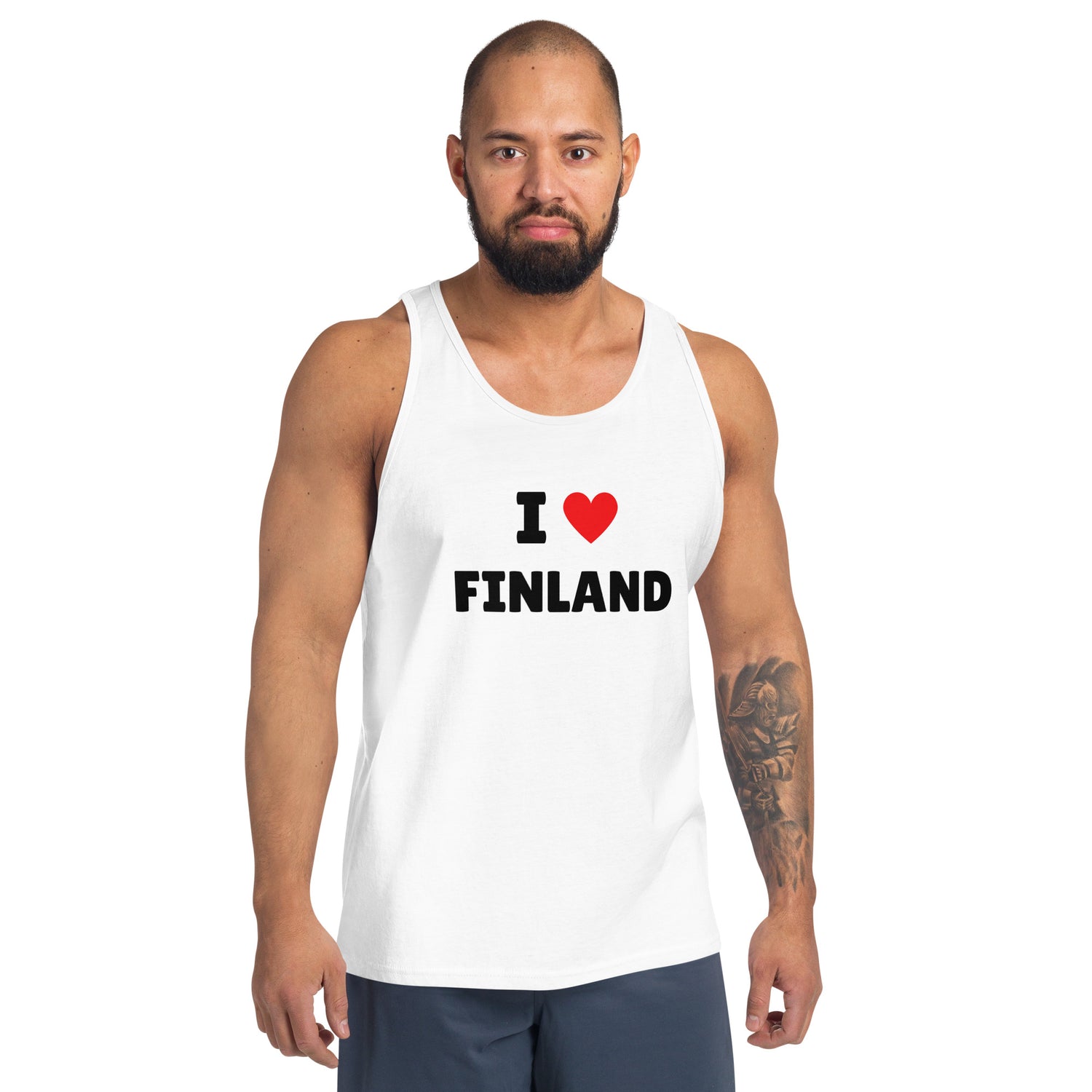 I love Finland Hihaton paita