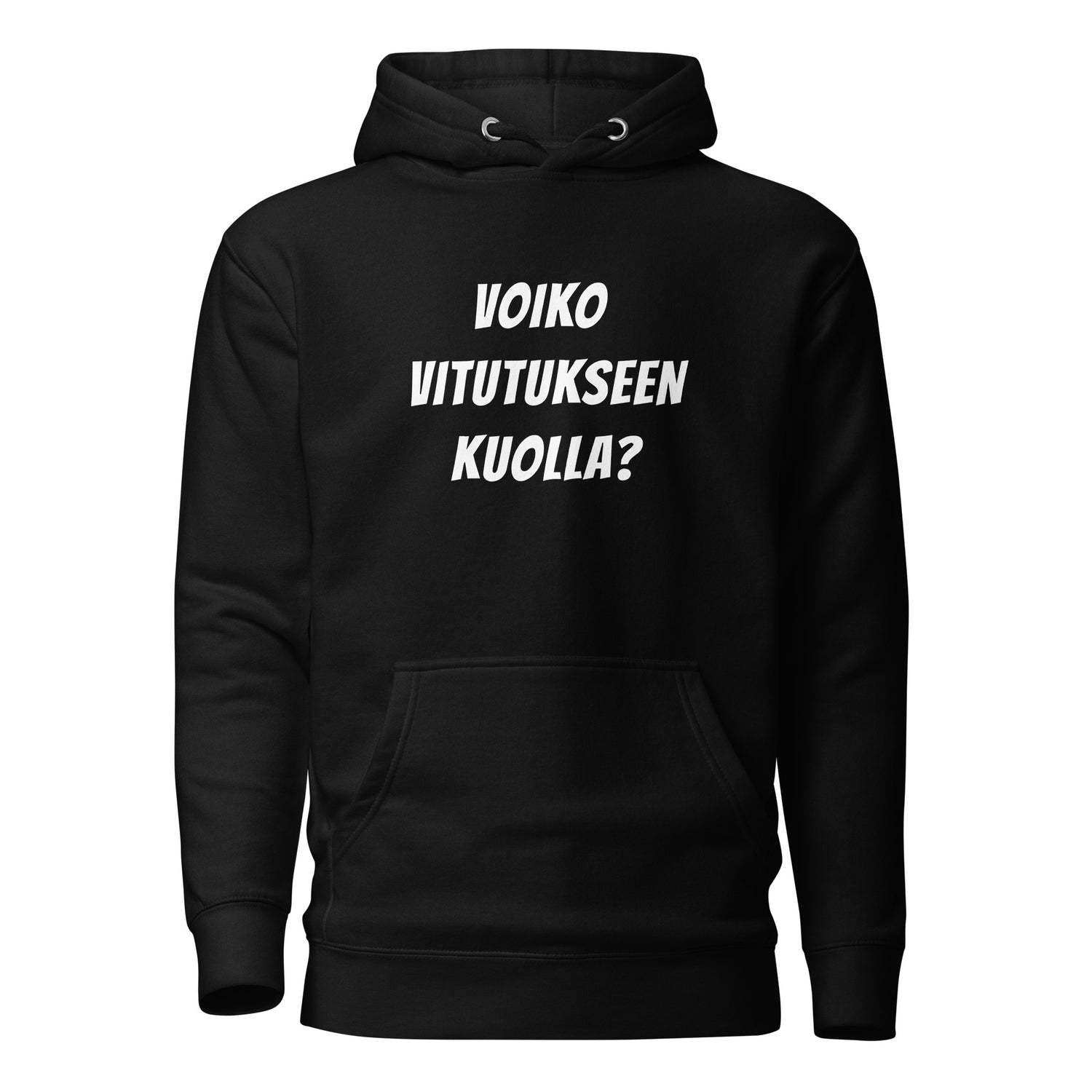 Voiko vitutukseen kuolla Huppari