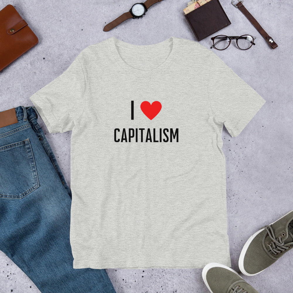 I love Capitalism T-paita