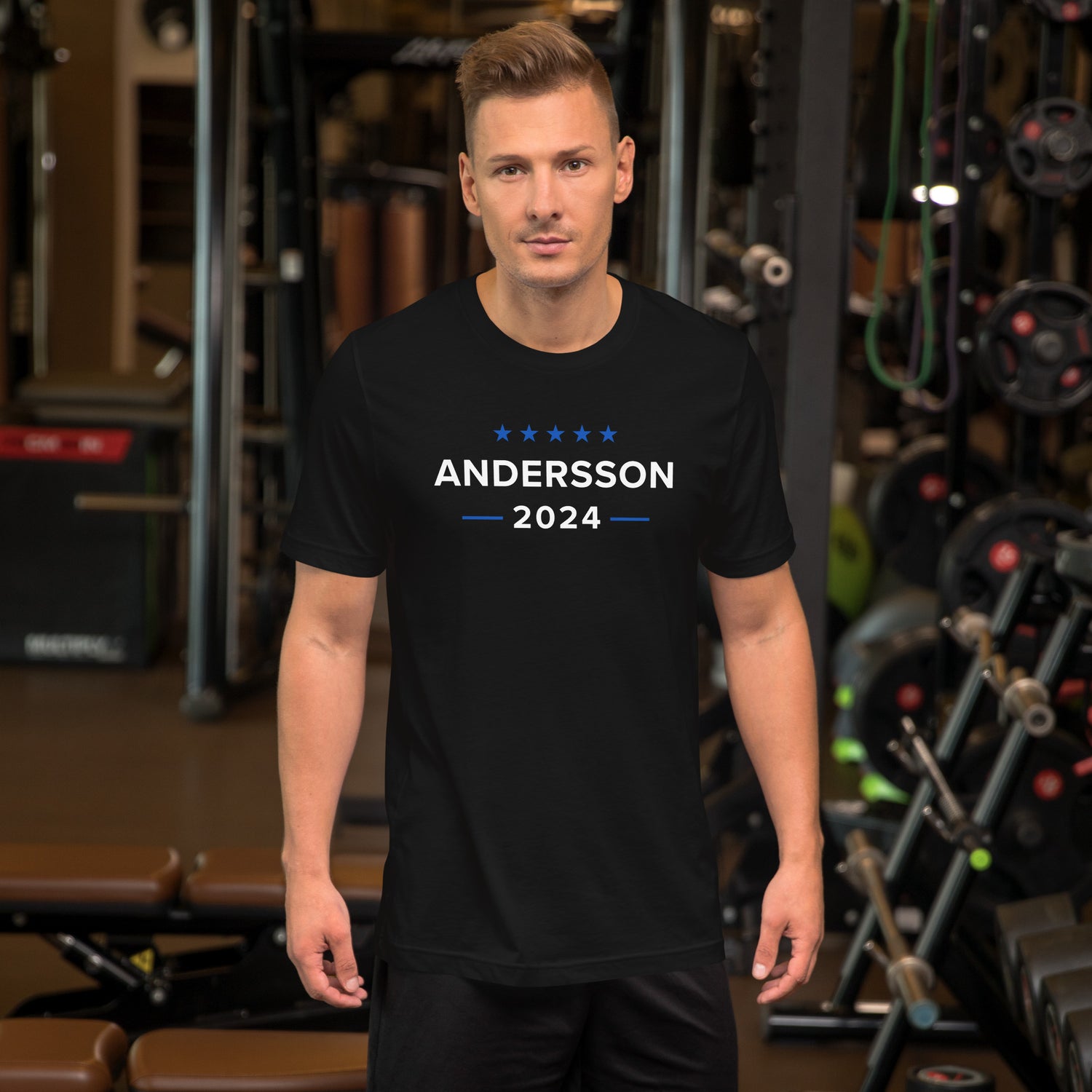 Andersson 2024 T-paita - Musta