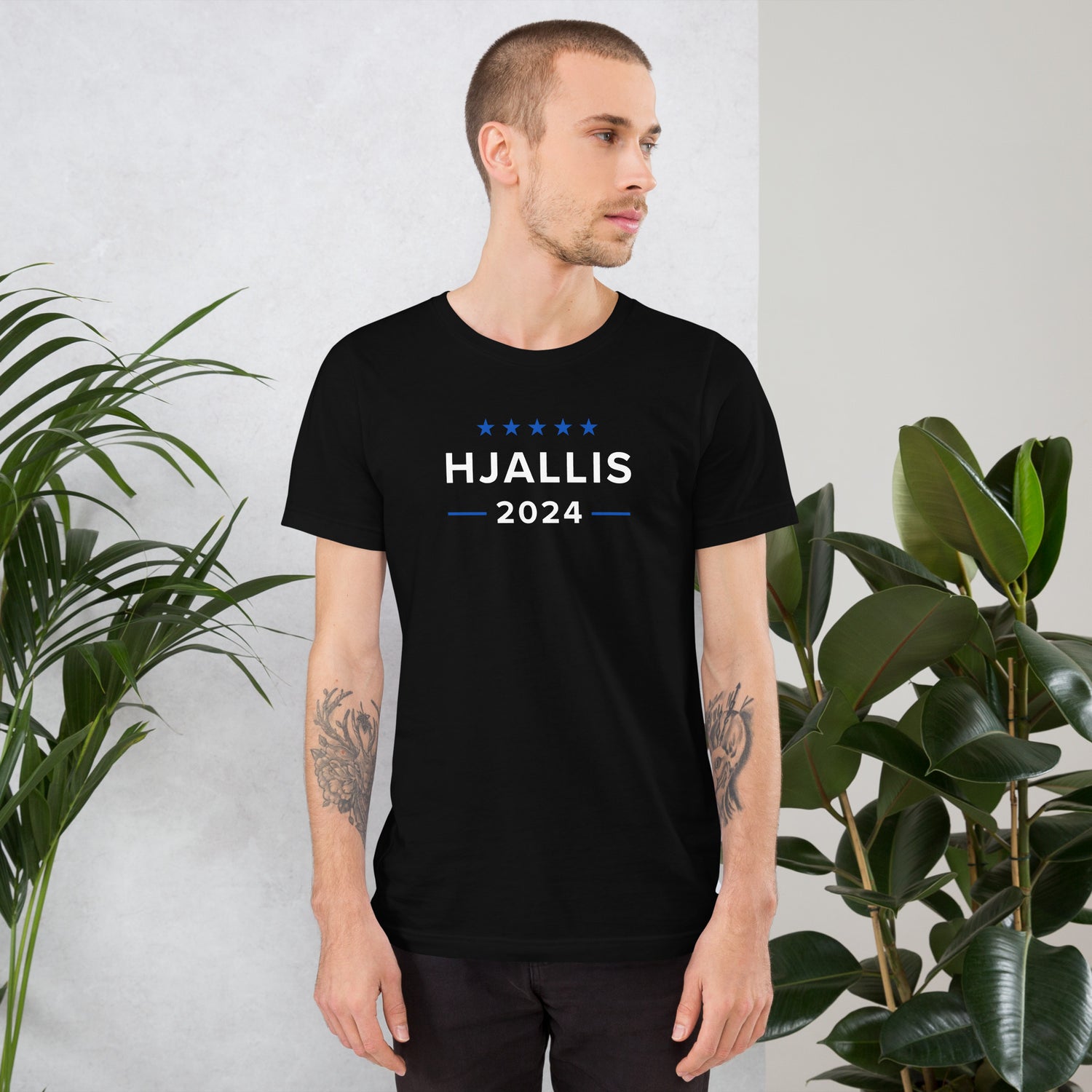 Hjallis 2024 T-paita - Musta