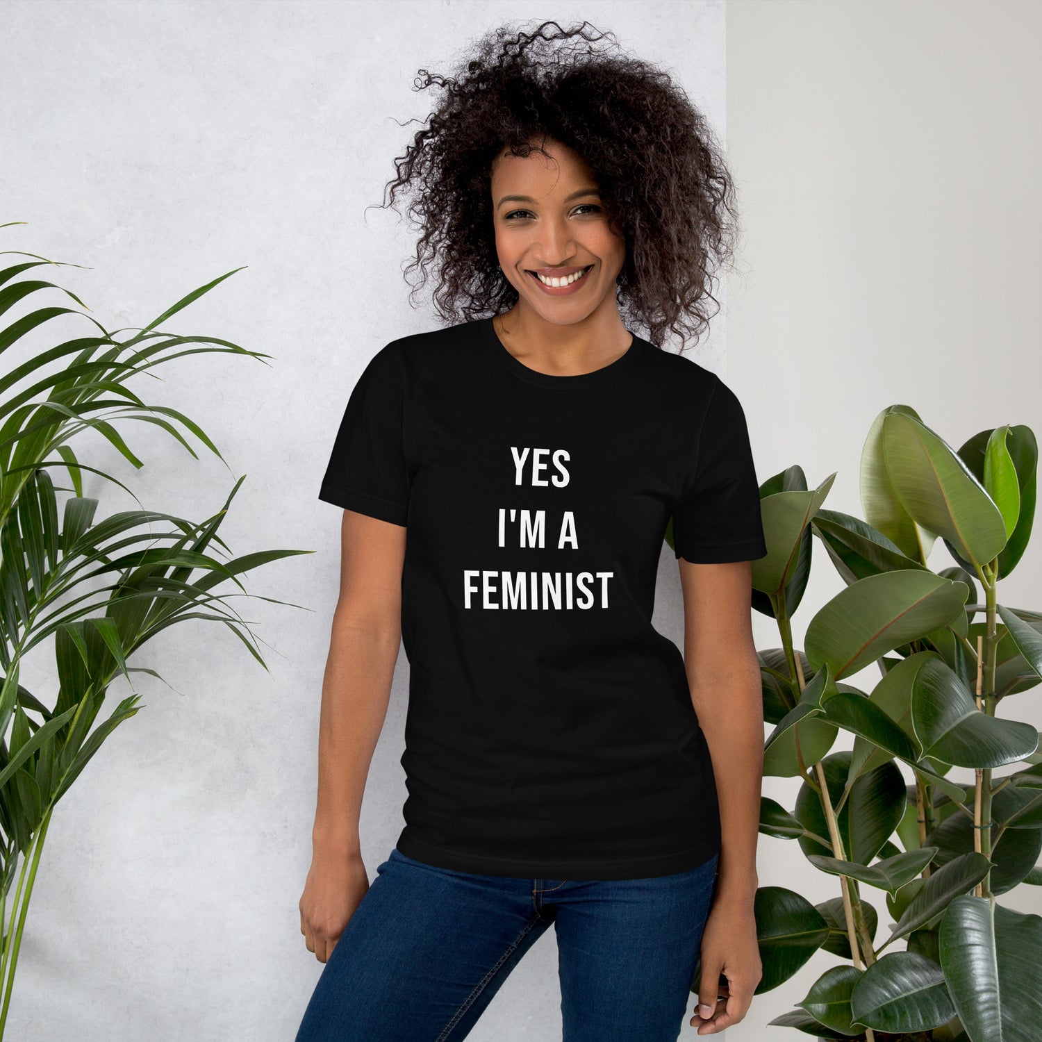 Yes I'm a Feminist T-paita