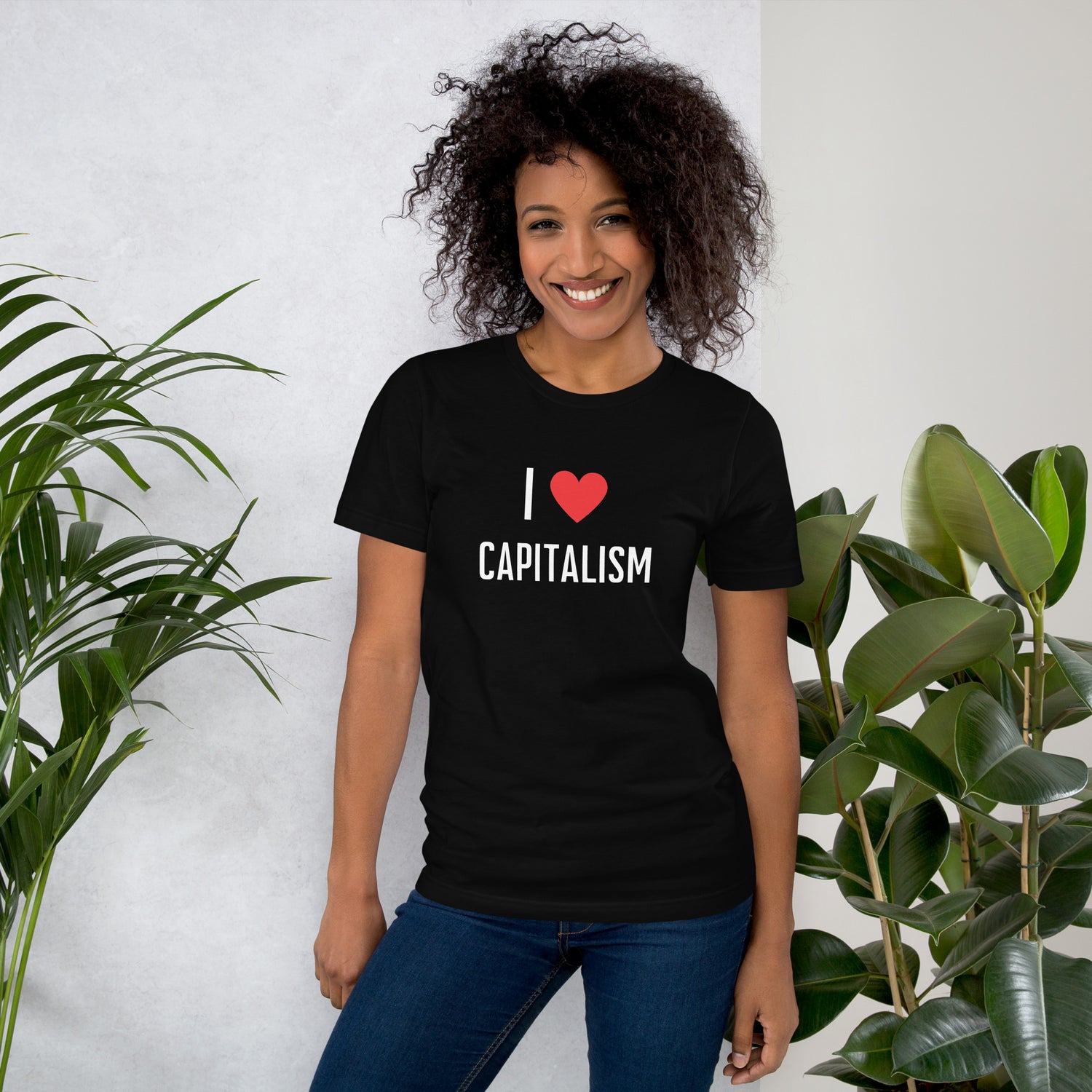 I love Capitalism T-paita