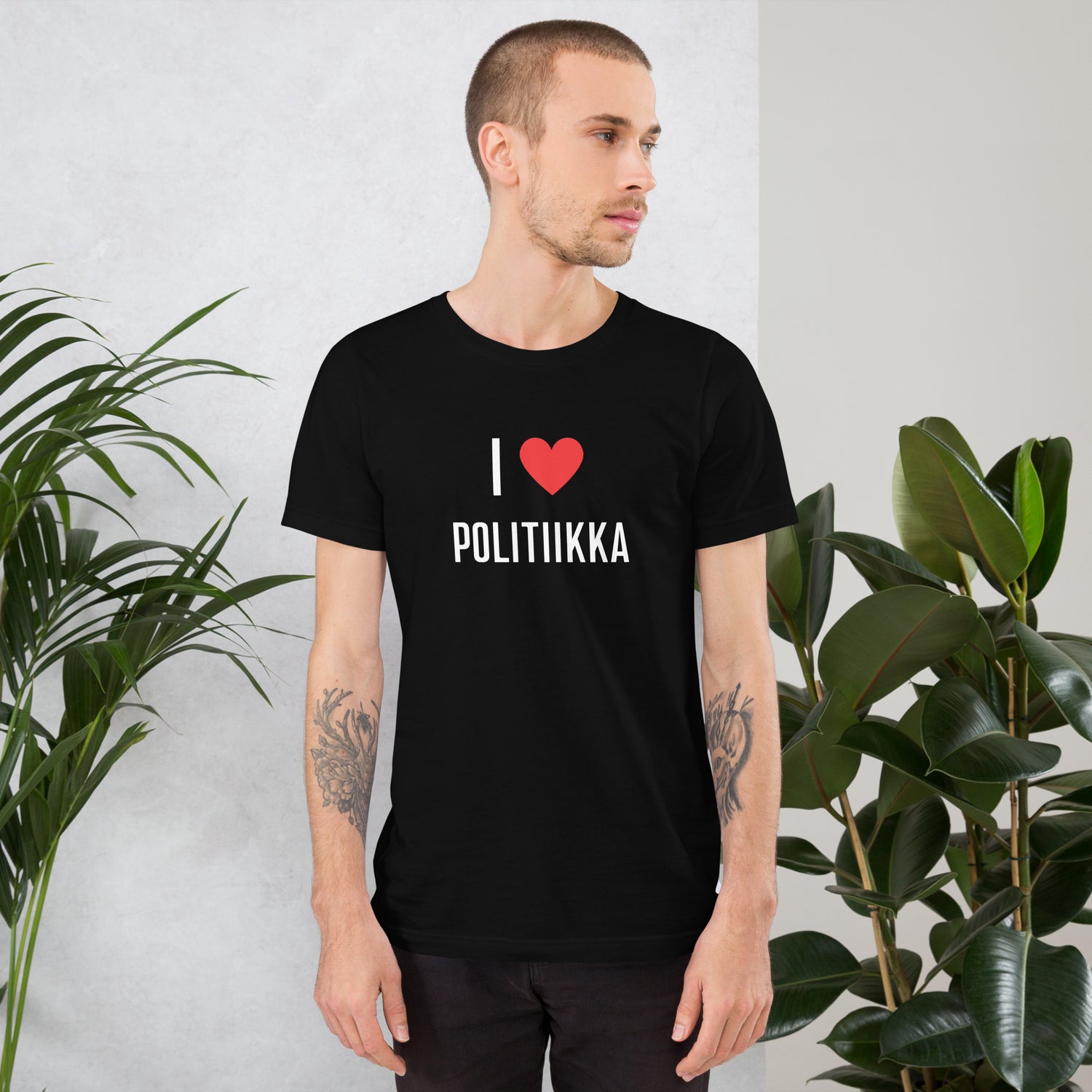 I love Politiikka T-paita