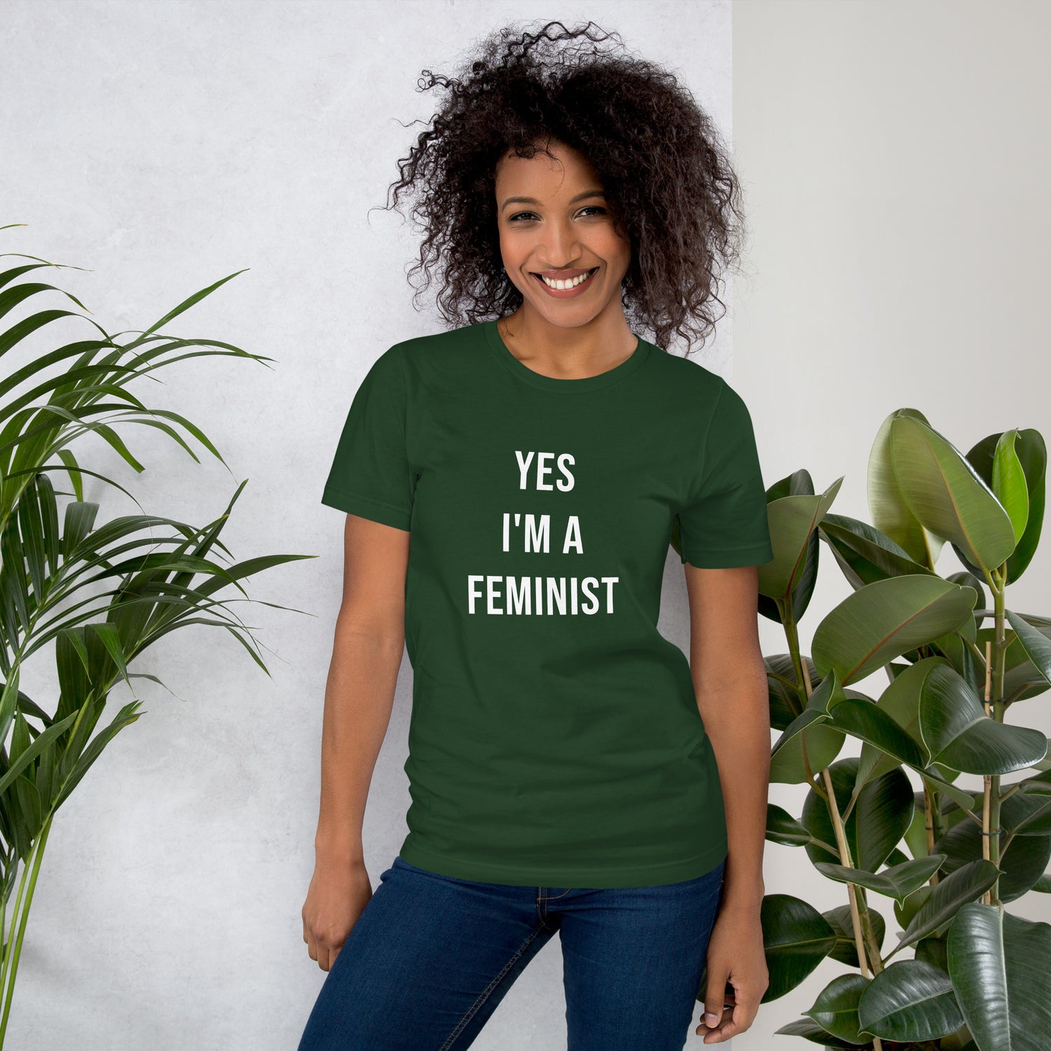 Yes I'm a Feminist T-paita