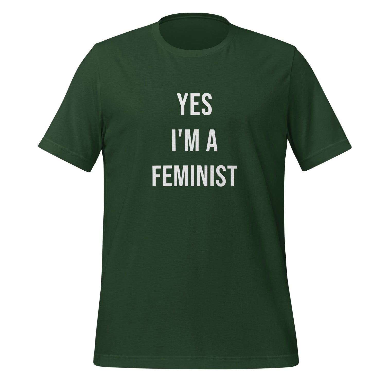 Yes I'm a Feminist T-paita