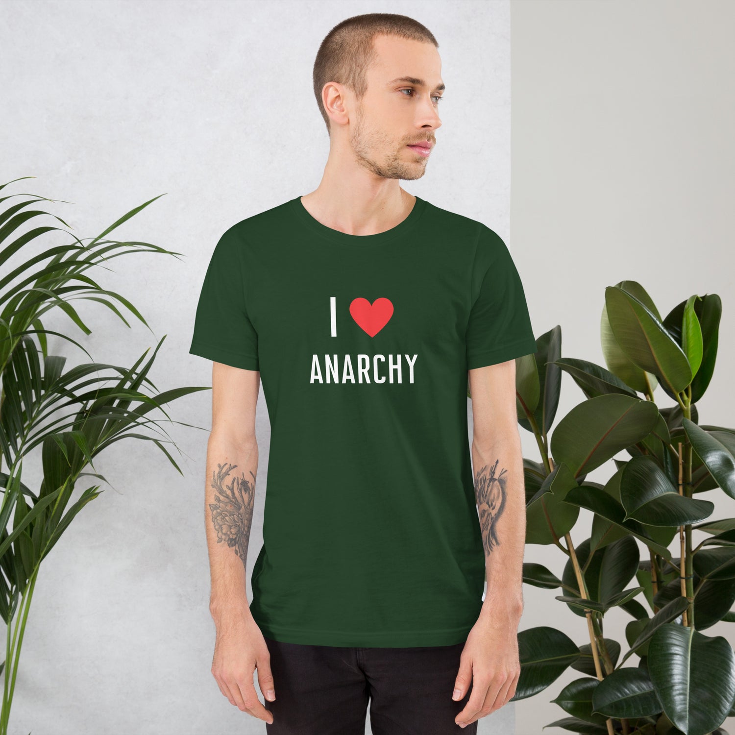 I love Anarchy T-paita