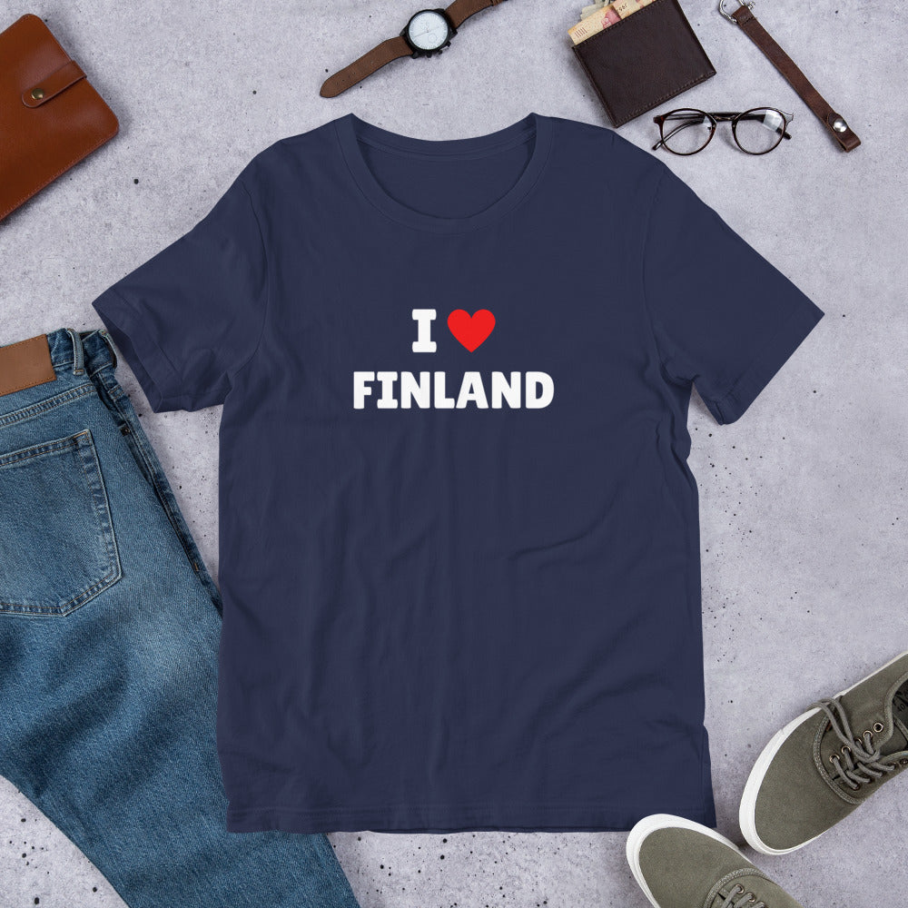 I love Finland T-paita