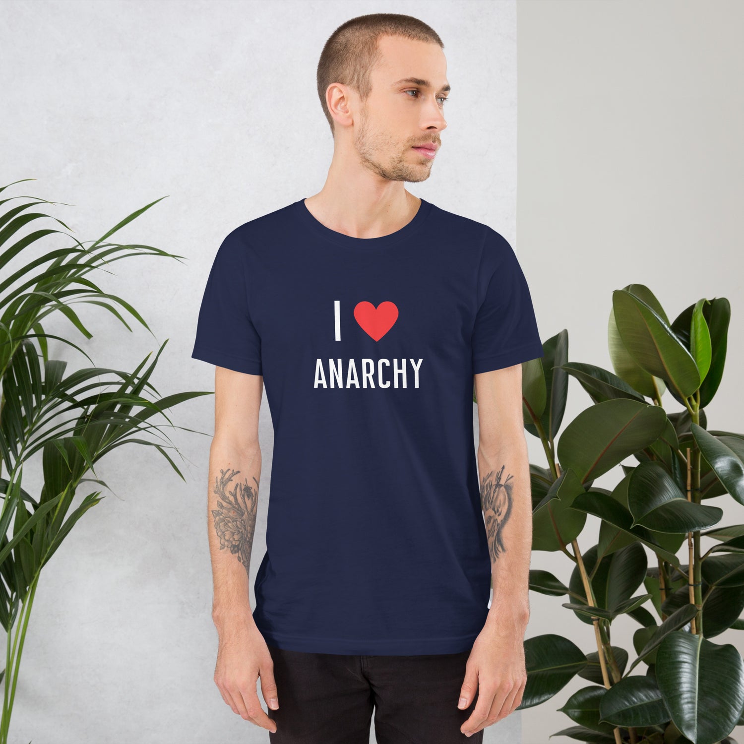 I love Anarchy T-paita