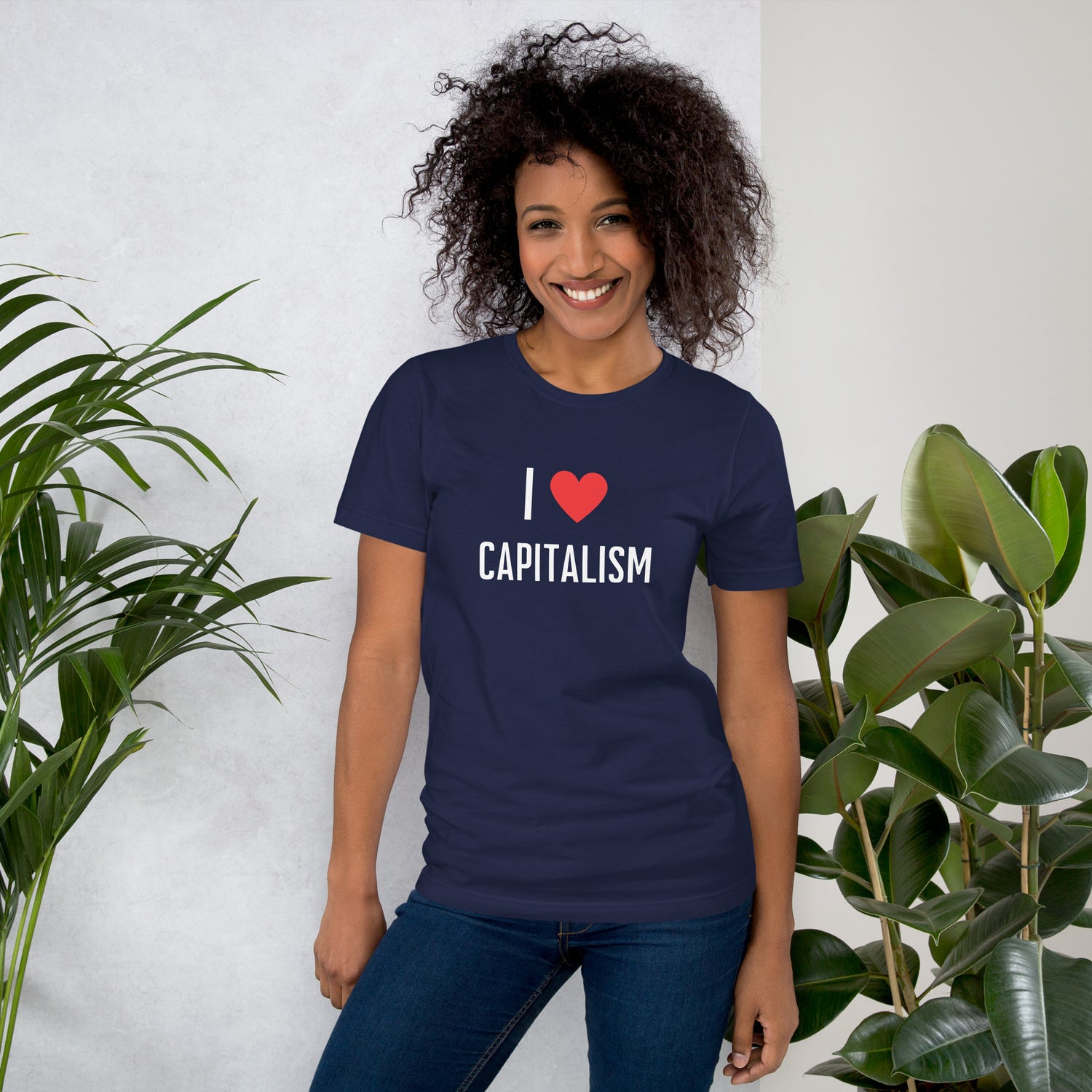 I love Capitalism T-paita