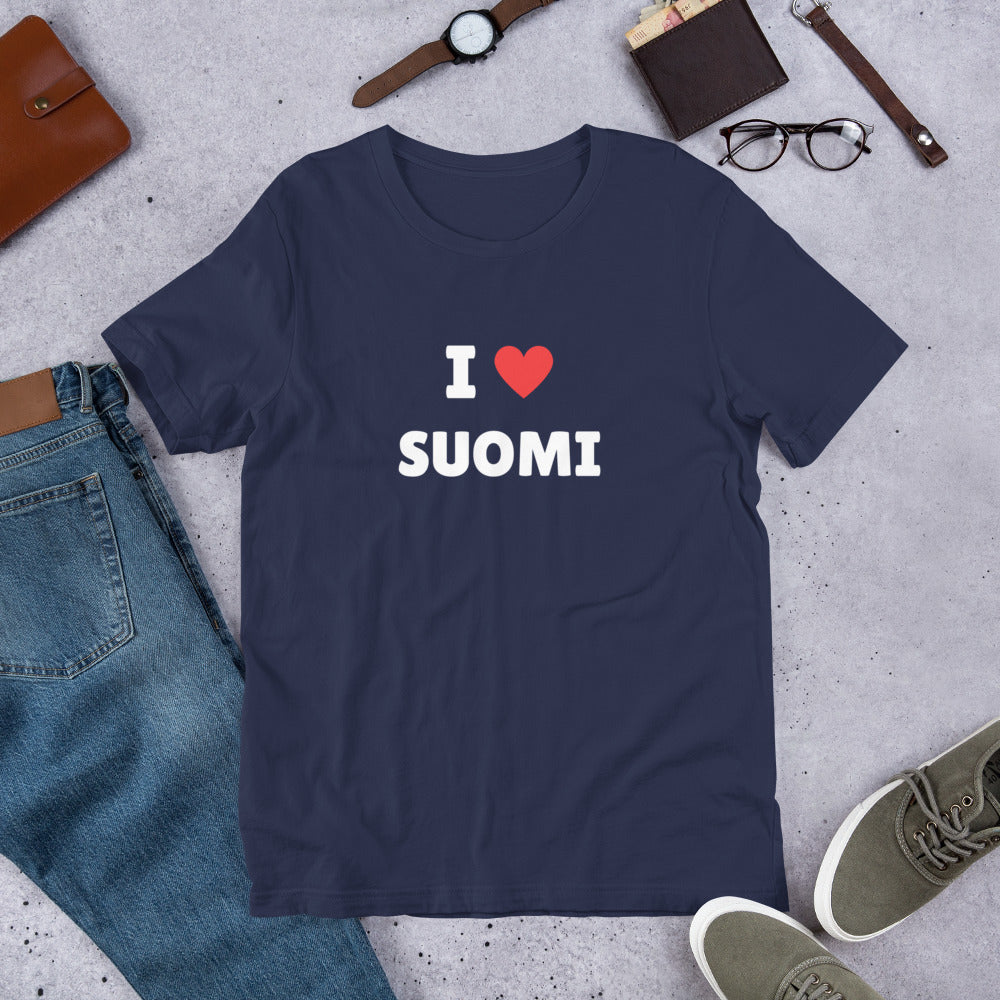 I love Suomi T-paita