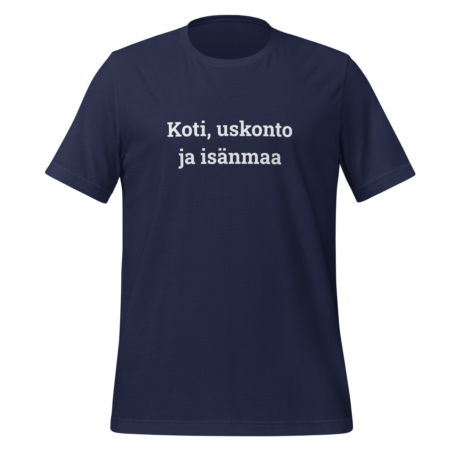 Koti, uskonto ja isänmaa T-paita