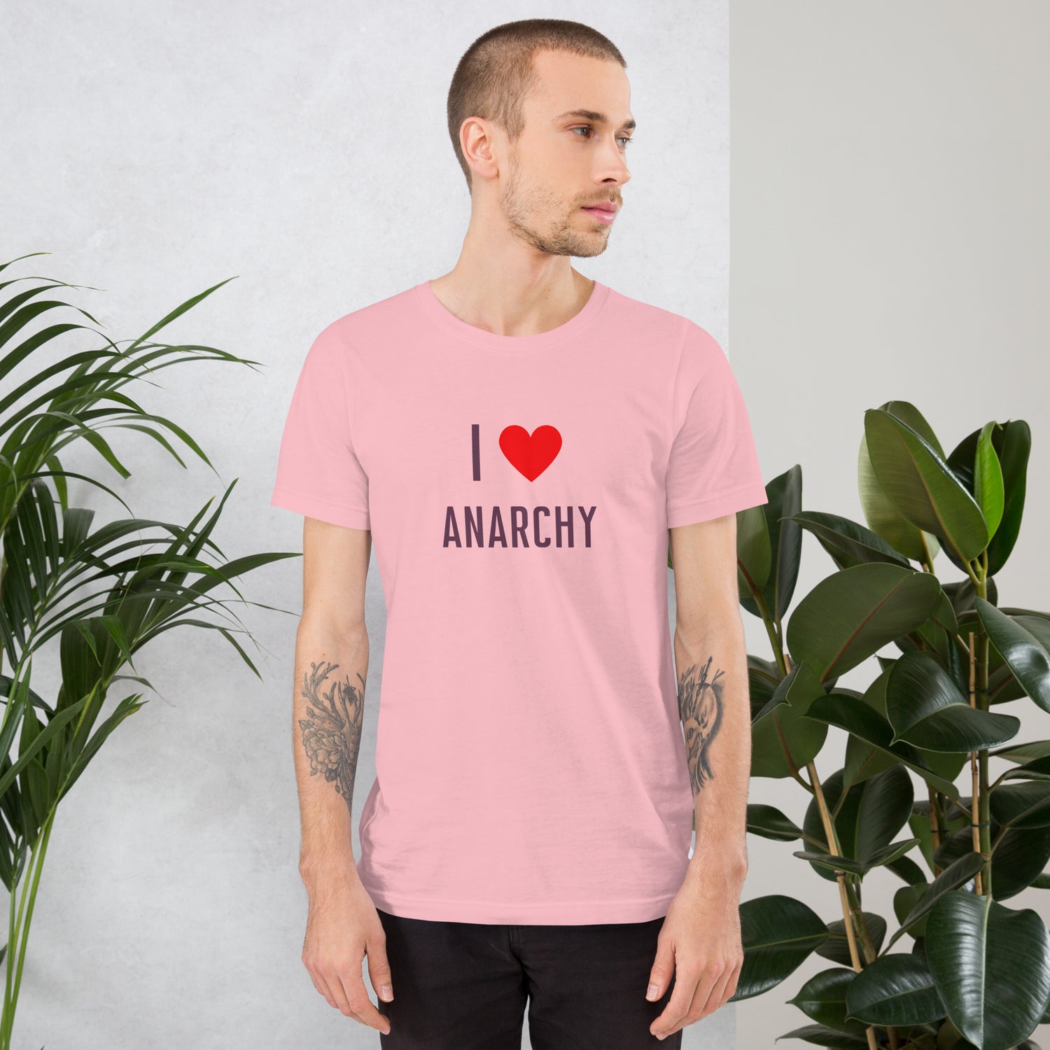 I love Anarchy T-paita