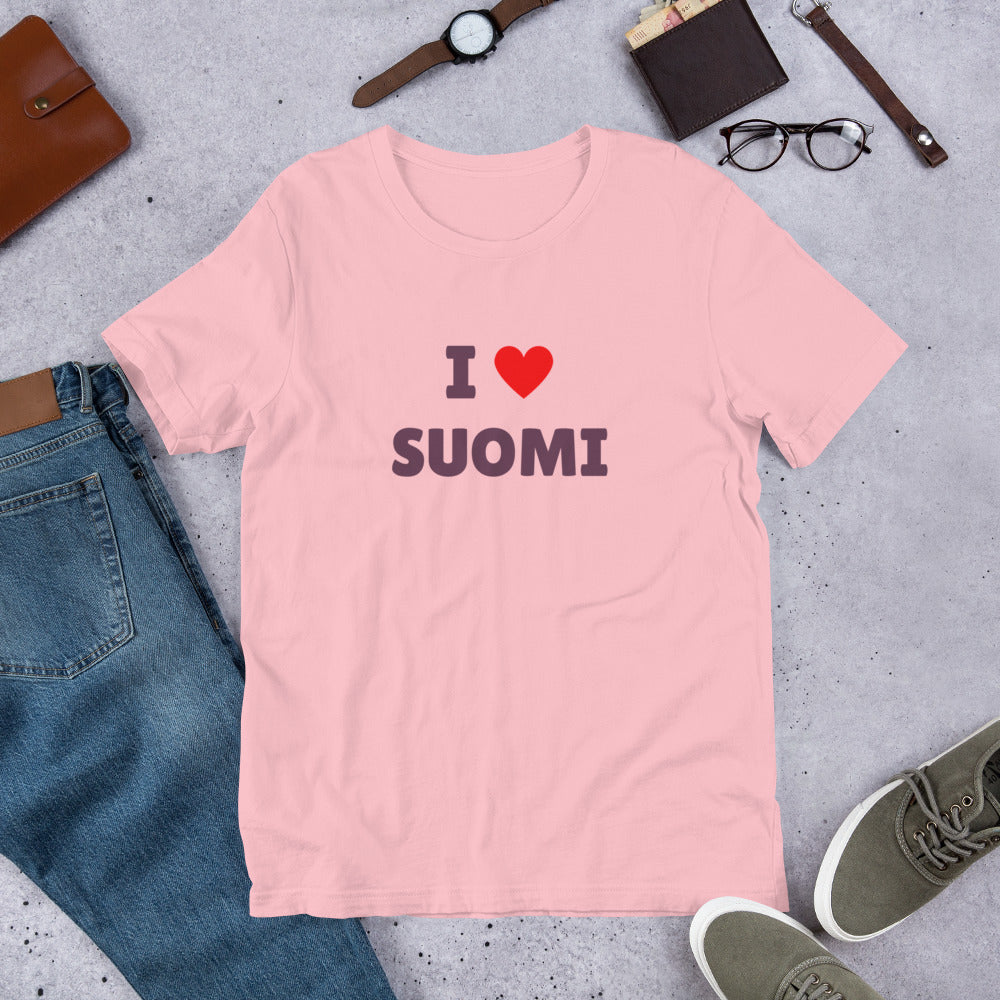 I love Suomi T-paita