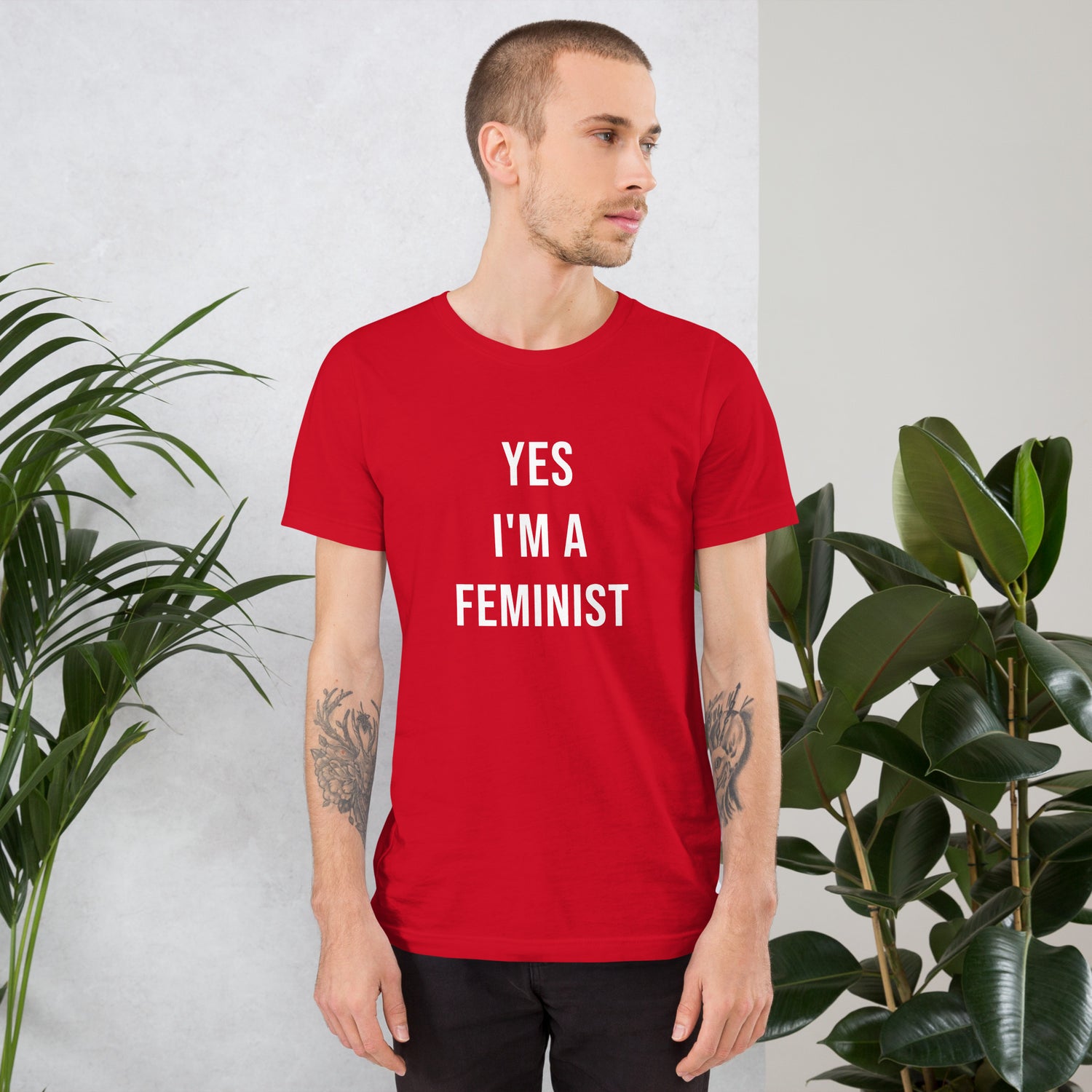 Yes I'm a Feminist T-paita