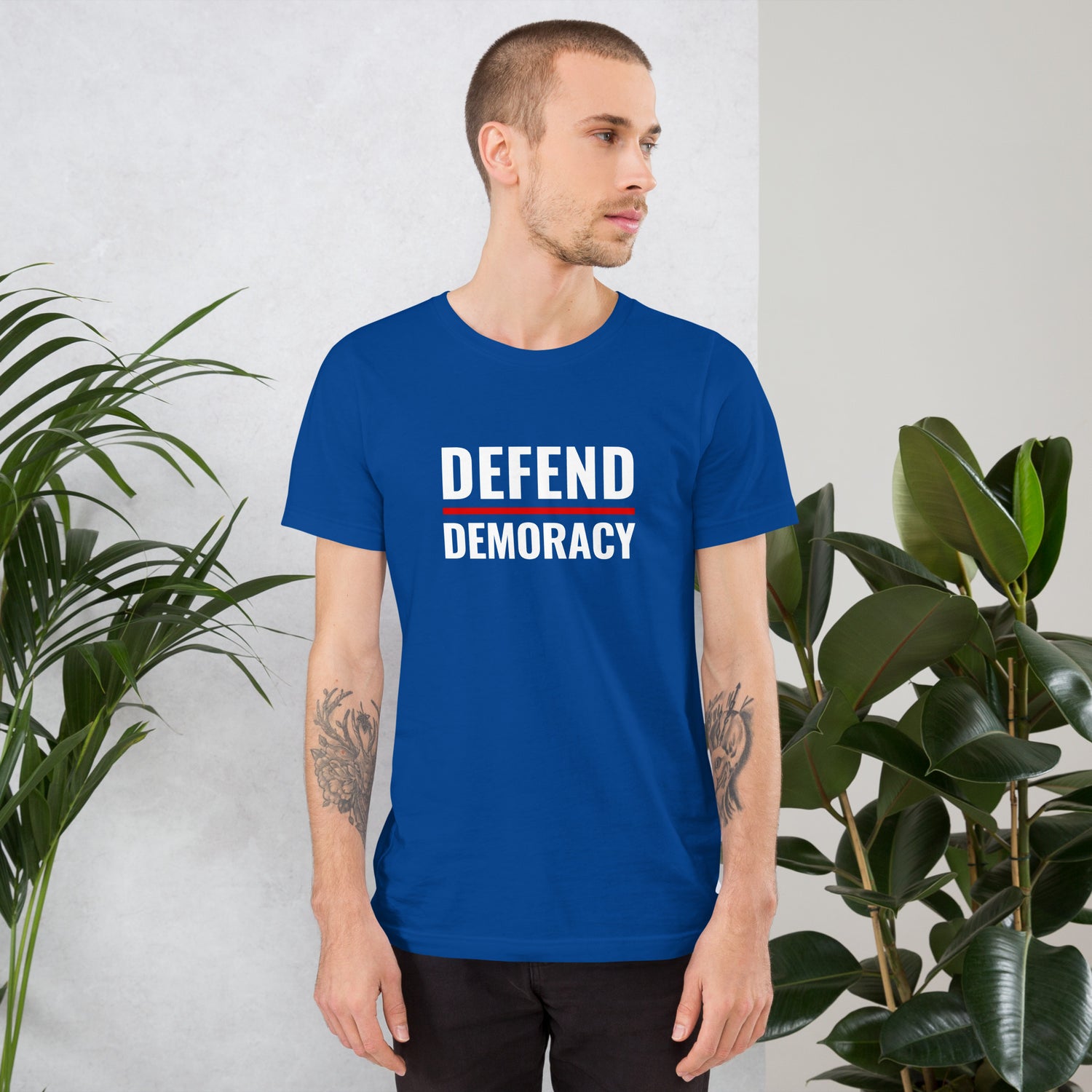 Defend Democracy T-paita