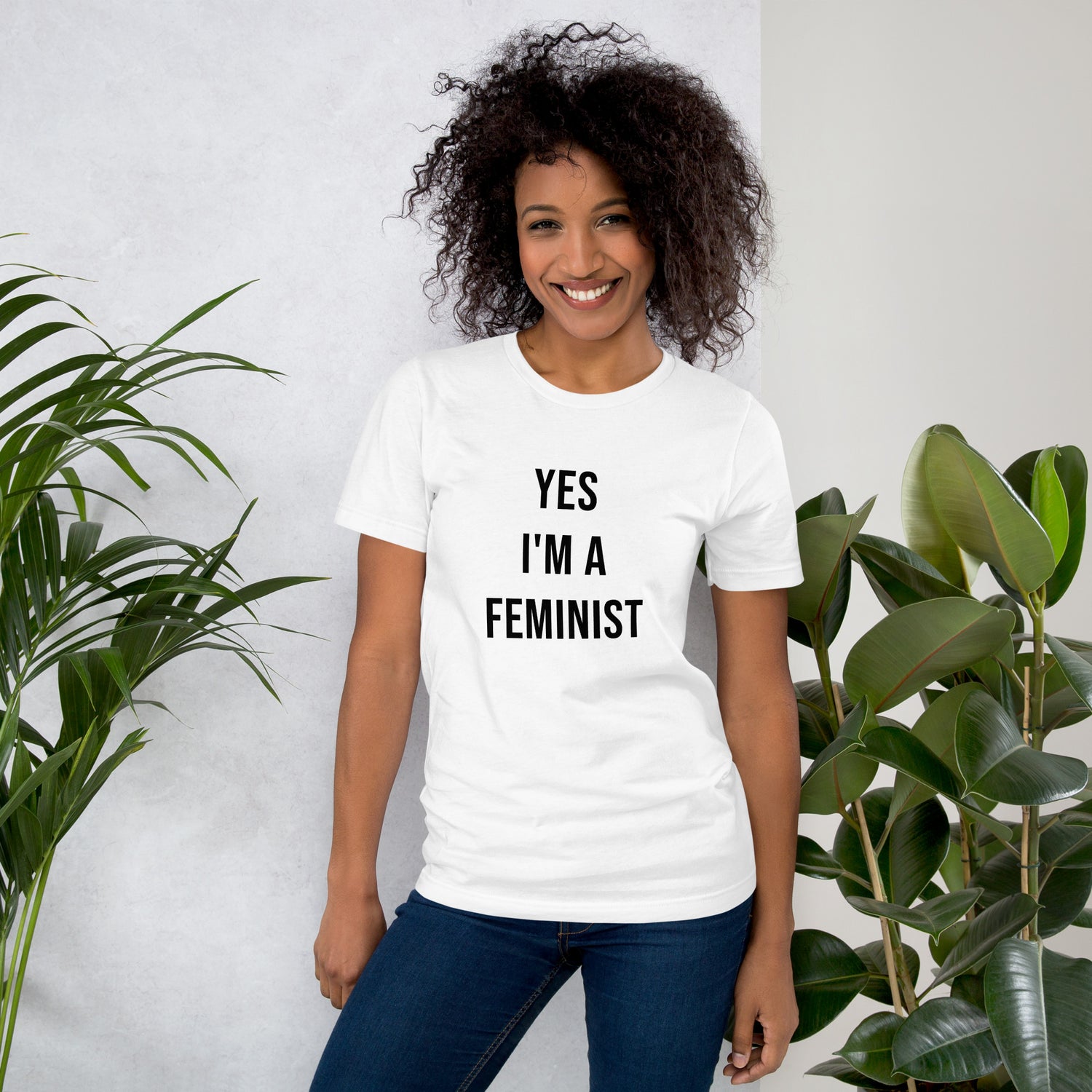 Yes I'm a Feminist T-paita