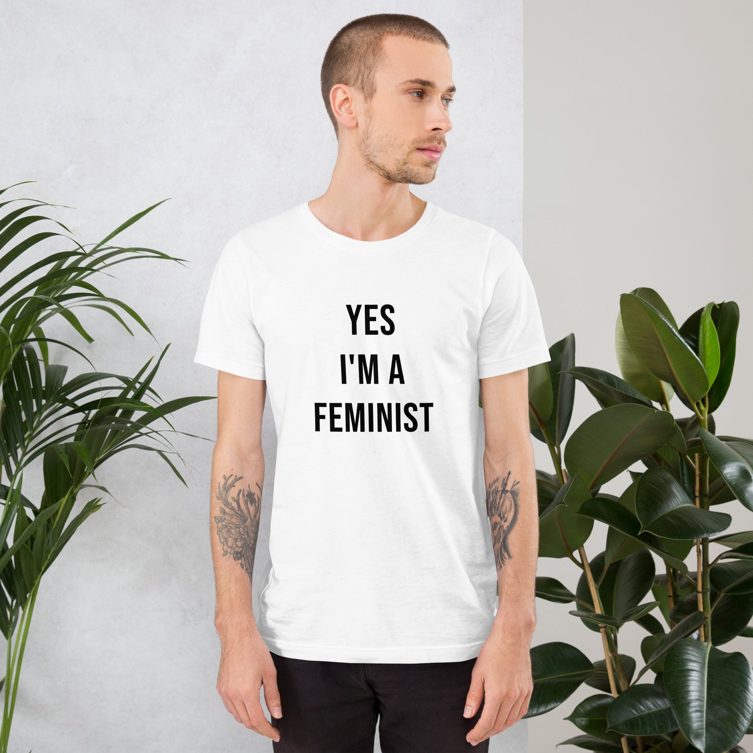 Yes I'm a Feminist T-paita