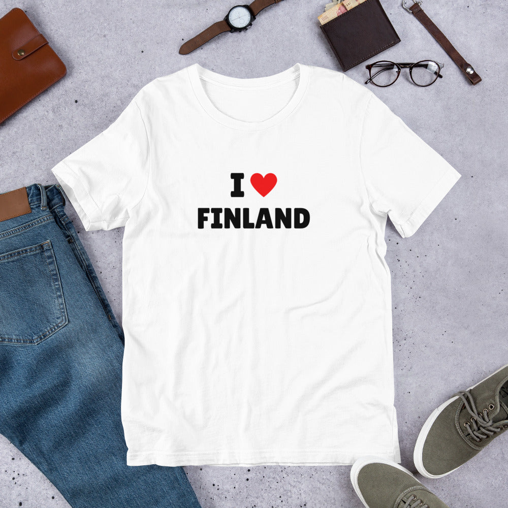 I love Finland T-paita