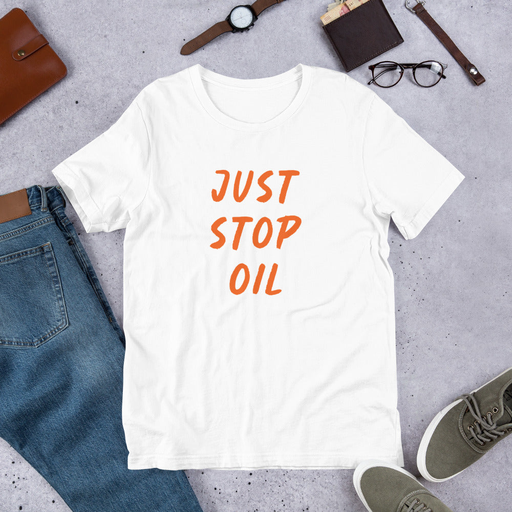 Just Stop Oil T-paita