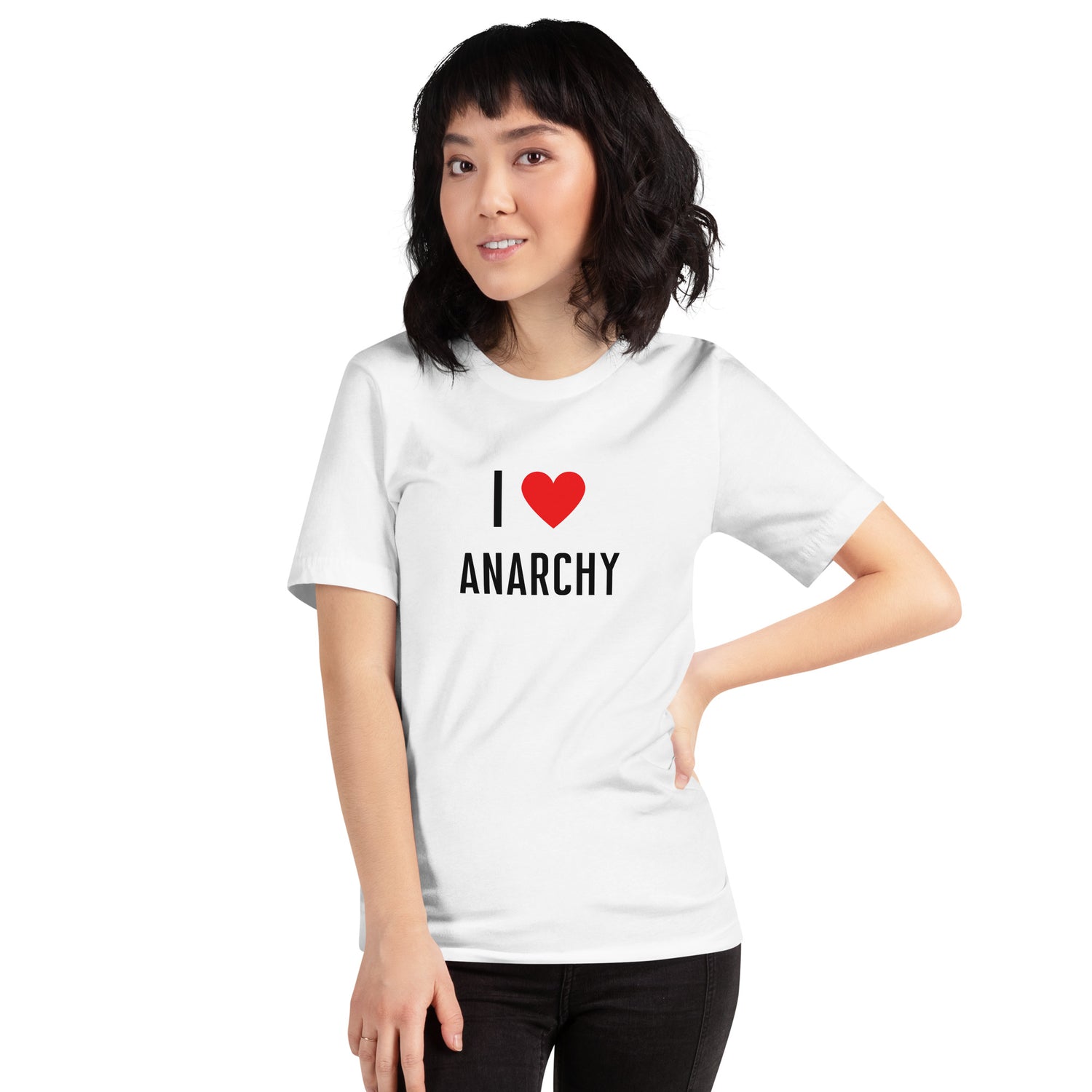 I love Anarchy T-paita