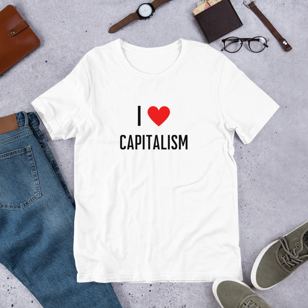 I love Capitalism T-paita