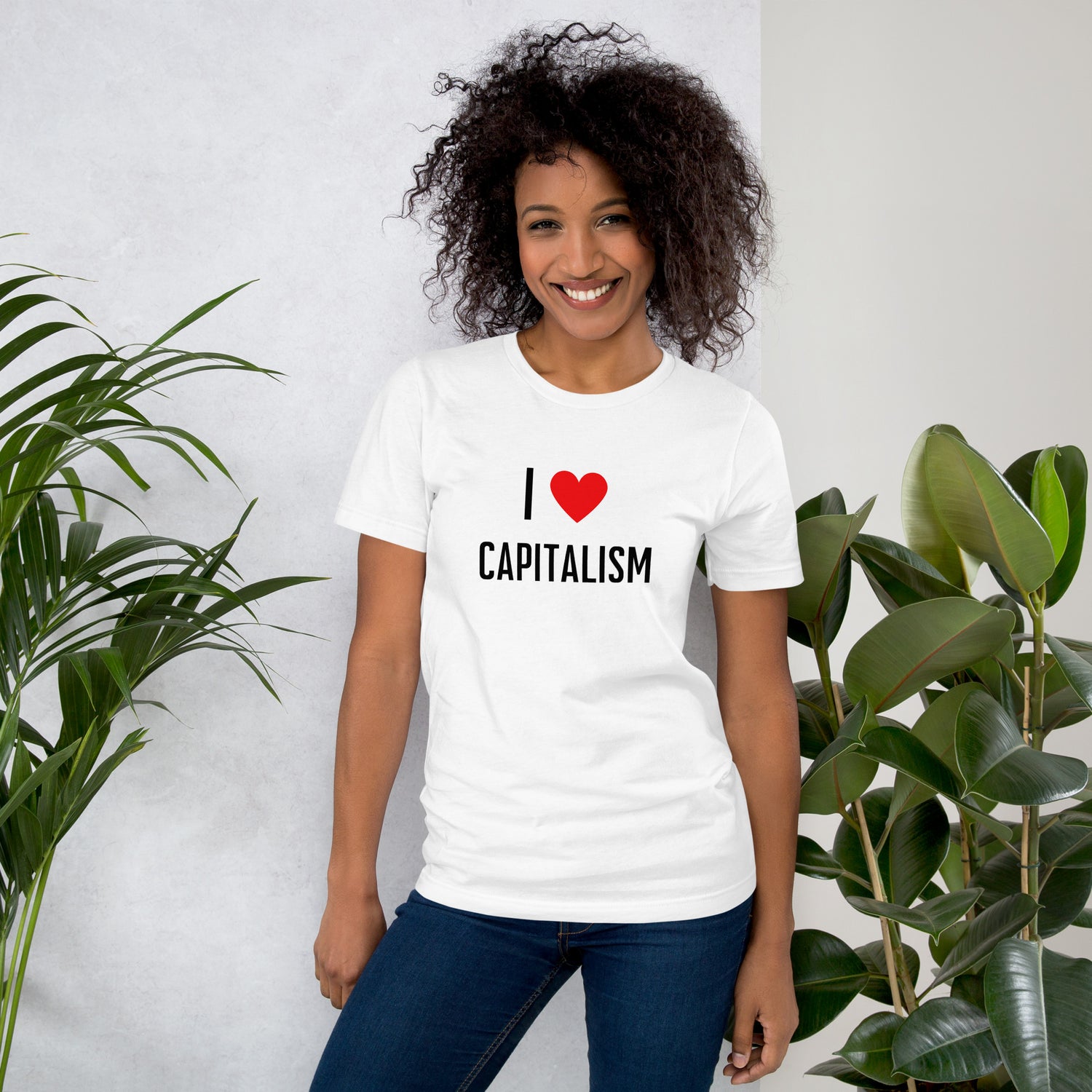 I love Capitalism T-paita