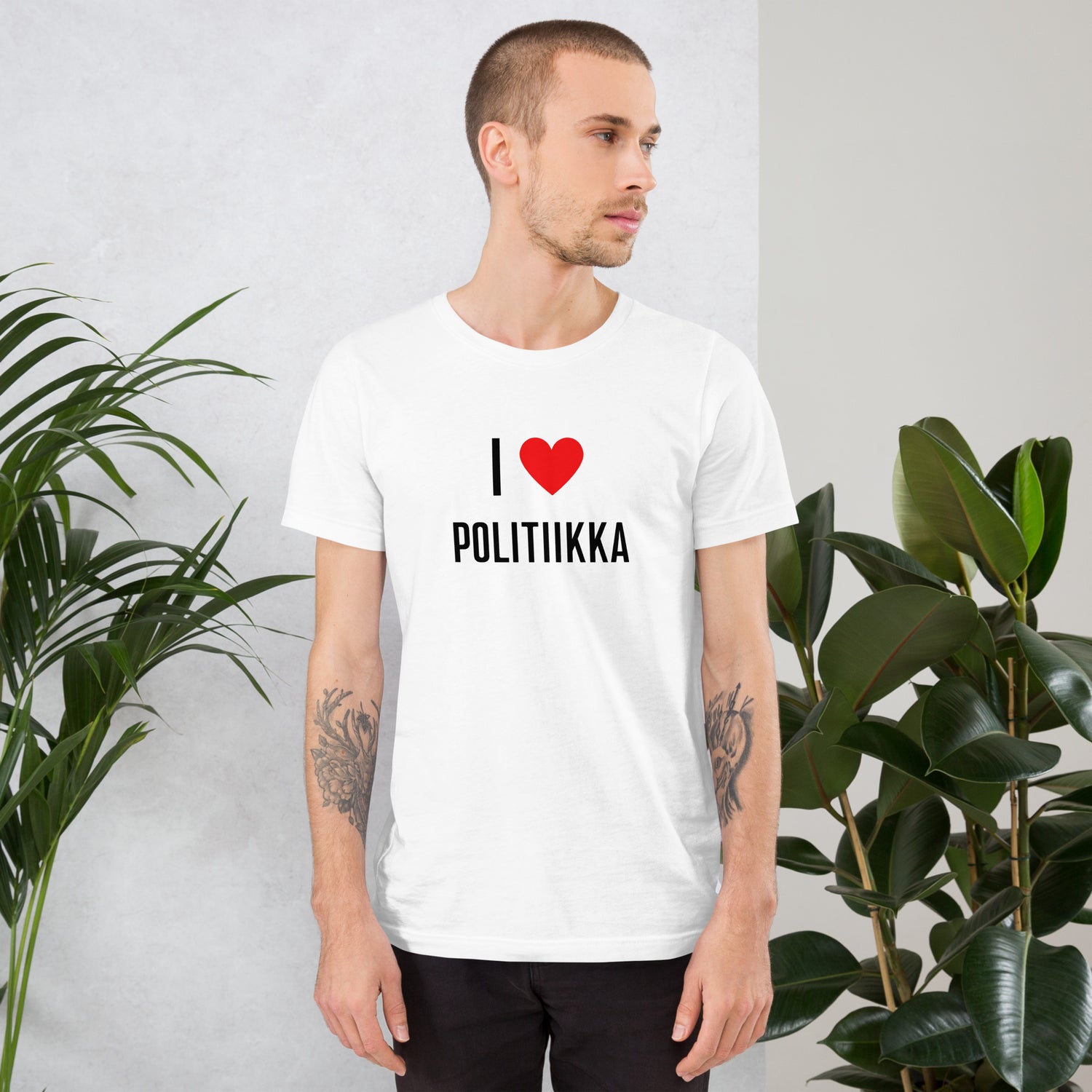 I love Politiikka T-paita