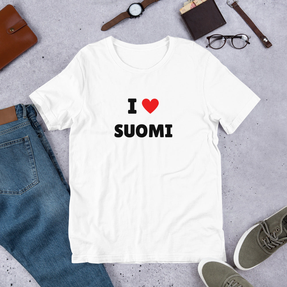 I love Suomi T-paita