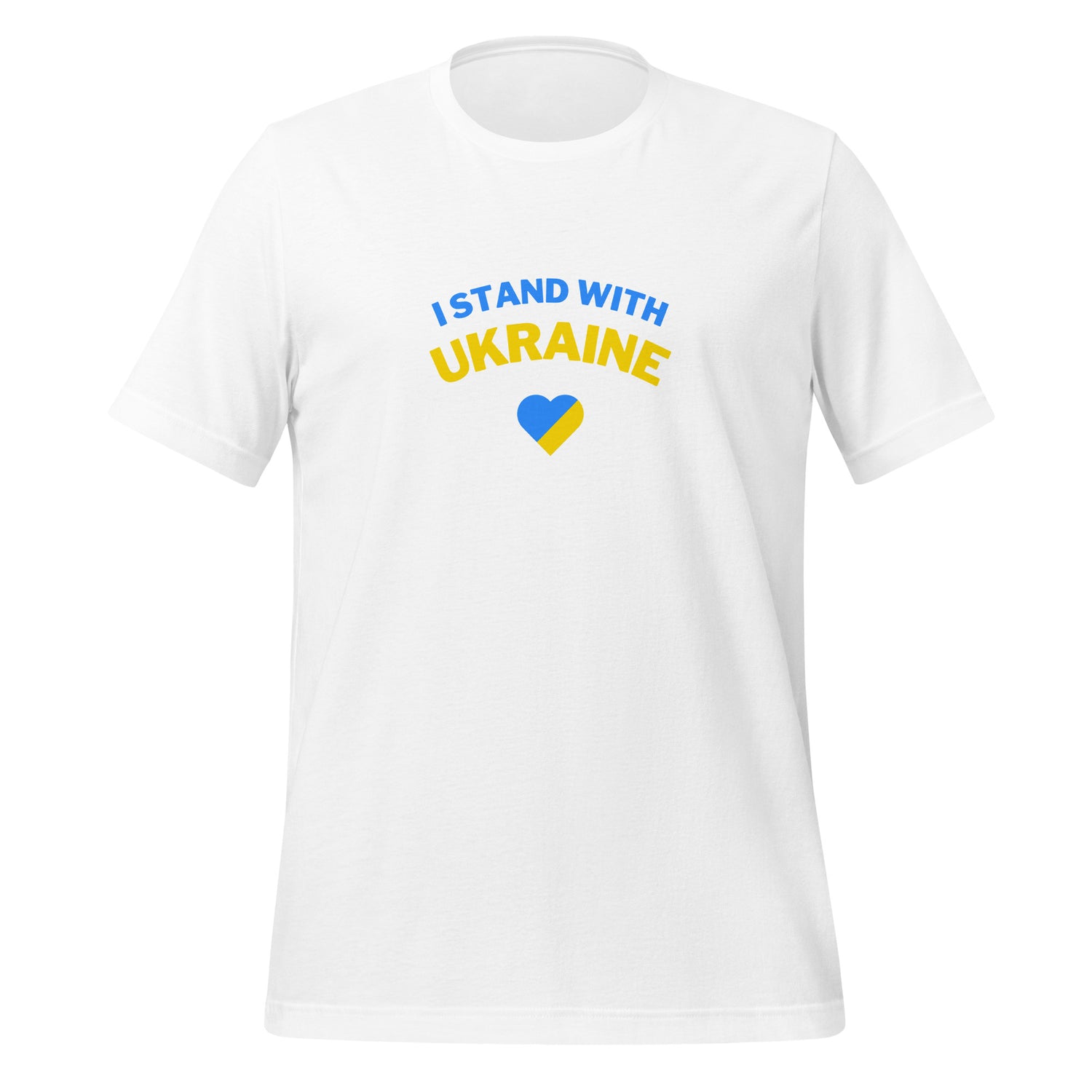 I stand with Ukraine T-paita