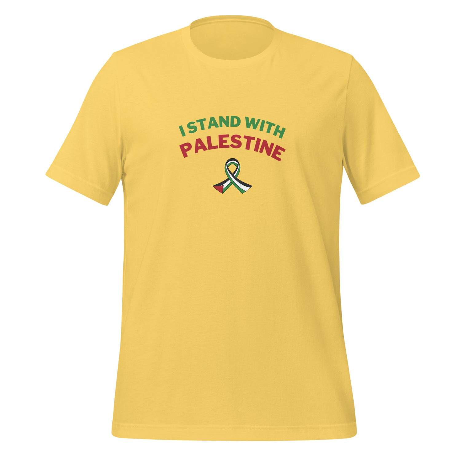 I stand with Palestine T-paita