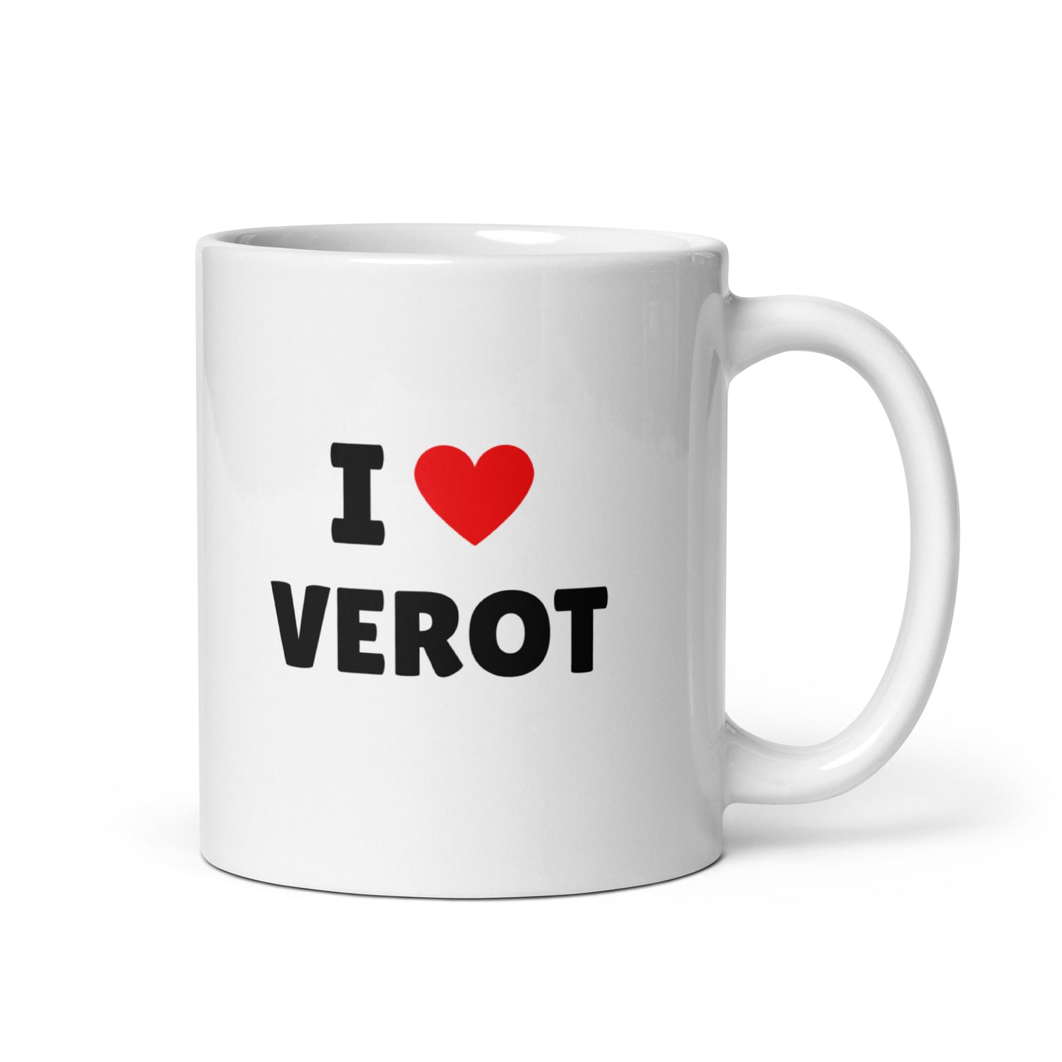 I love Verot Muki - Valkoinen